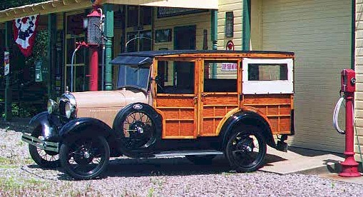 1929 Ford Model A woodie station wagon Picture courtesy of owners George