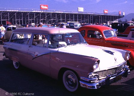 1956 Ford Parklane 2door station wagon Above Photo by RC Claborne all 