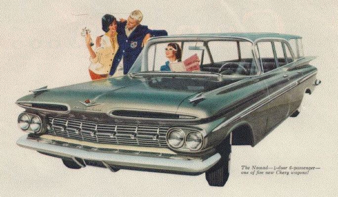 1959 Chevrolet Nomad station wagon