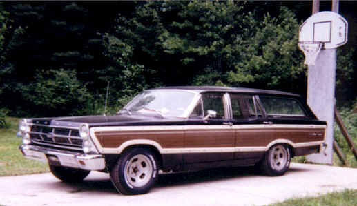 1967 Ford Fairlane Squire station wagon Pictures courtesy owner Andrew
