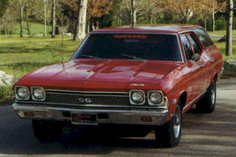 1968 Chevrolet Chevelle station wagon Picture courtesy owner Gary Whittaker