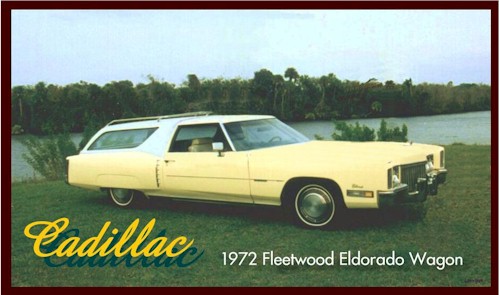 1972 Cadillac Fleetwood Eldorado station wagon