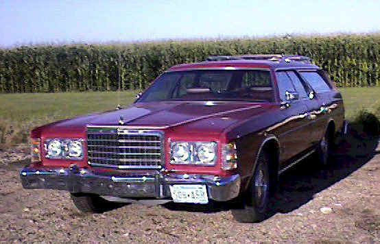 1977 Ford LTD Country Squire station wagon
