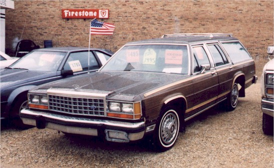 1989 Ford country squire station wagon #5