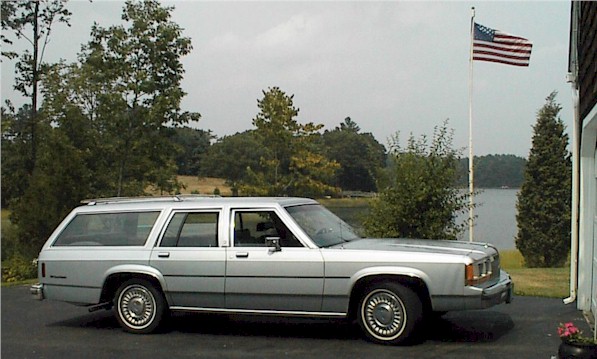 1989 Ford ltd crown victoria station wagon #9